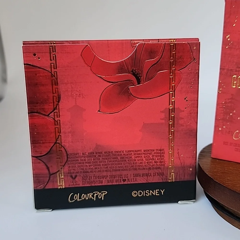 Colourpop Disney Mulan Pressed Powder Blush - Good Luck Charm - Limited Edition